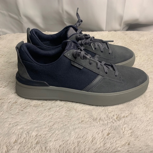 Cole Haan Men’s Casual Shoes – Navy/Gray, 7.5 M